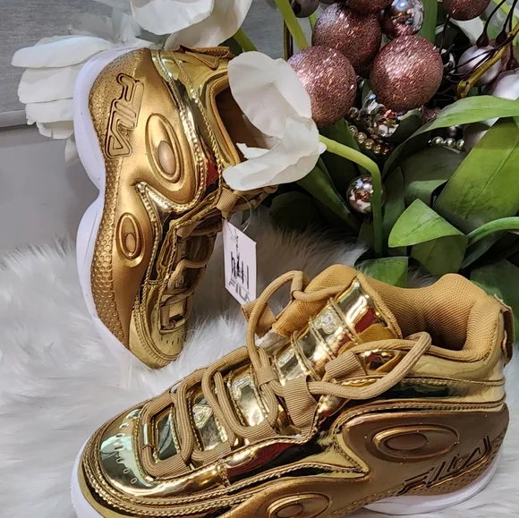 Mens Shoes Tenis Fila Grant Hill Gold Fila Grant Hill Metallic